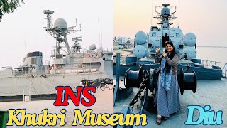 INS Khukri Museum | Diu Traval Video | #warships #war #army #armystatus #ship #india