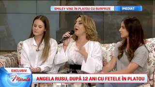 Angela Rusu cu fetele La Maruta (ProTV)