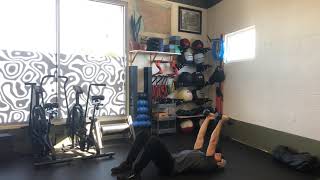 Supine Tricep Extension