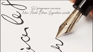 2024 New Mont Blanc Signature Collection Wow! Also 🫡 my mother #CancerAwarenessMonth #SV #fragcom