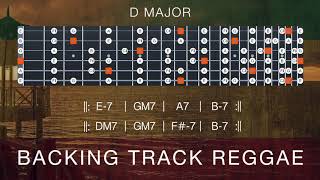 BACKING TRACK  REGGAE D Major 🇯🇲🎸