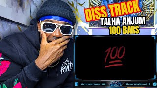 Talha Anjum | 100 BARS || DUBAI REACTION