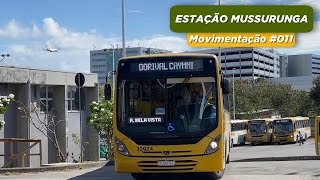 Estação Mussurunga | Movimentação de ônibus no início da manhã #011 - Onibus com JR