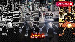 Crazy Frog 1X_100X  Speed  MEGA batlle #11 Official Video 2024 part   #crazy #crazyfrog #Batlle