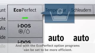 Bosch Siemens VarioPerfect technology (SpeedPerfect, EcoPerfect)