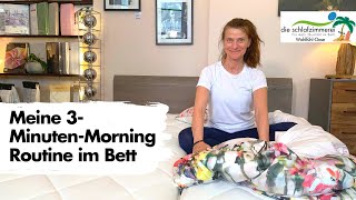 Morgenroutine - In 3 Minuten fit für den Tag