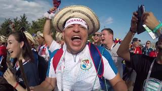 Fans de la Copa Mundial de Panamá 2018 Rusia | Болельщики Панамы