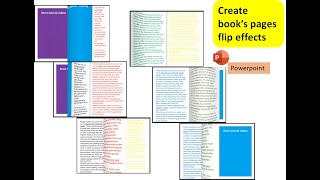 Create book' s page flip effect