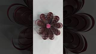 Beautiful Paper Strips Flower | Paper Strips Flower #diy #shorts #ytshorts #art #craft