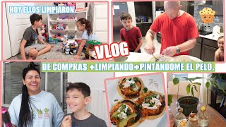 PREPARÁNDONOS PARA EL VERANO| COCINANDO CON LOS NIÑOS - A ELLOS TAMBIEN LES TOCA LIMPIAR 🏡. VLOG#2