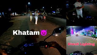 Police Vs Biker | Diwali Lighting