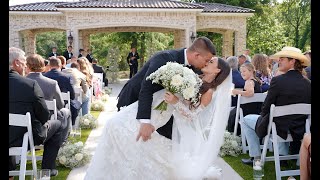 Haley and Brady's Wedding Ceremony at La Bella Luna