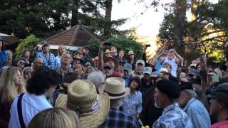 Subdudes - "The Rain" Acoustic Encore @Rancho Nicasio 9/7/14