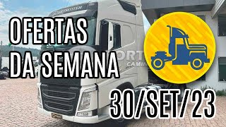 OFERTA DE CAMINHÕES DA SEMANA :: 30-SET-23