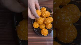 Motichur K Laddu😋 #shorts #trending #trendingshorts #ytshorts #youtubeshorts #laddu