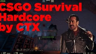 CSGO Hardcore Survival Map, CS Evolve or CS Walking Dead? [HD English]