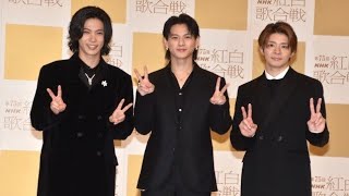 Number_i、七色ポージング　平野紫耀のカッコいいキメ顔ピースに神宮寺勇太＆岸優太がツッコミ