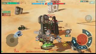 War Robots [ DARK ELITE vs Odin (4 vs 6) | WAR ROBOTS CLAN BATTLES | Dreadnought |  31/8 ]