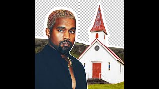 Kanye West vibing in the church 😎 ⛪️