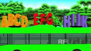 ABCD The Bus Nursery rhymes Kids Songs | Songs For Children ABC Bus Songs