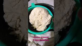 Cómo hacer queso casero SOLO 2 INGREDIENTES 😱