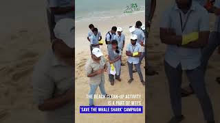 Beach Cleanup Drive at Kodi Beach, Udupi as part of our 'Save The Whale Shark Campaign'