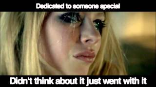 Avril Lavigne - Wish You Were Here [Official Video + Lyrics on Screen] (Sept. 2011) M'Fox