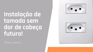 como instalar tomada dupla do jeito mas seguro!