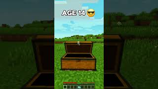 How To Escape Minecraft Traps In Every Age🤯 (World's Smallest Violin) #minecraft #shorts