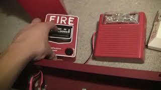 Fire Lite MS 5UD Fire Alarm Control Panel Test