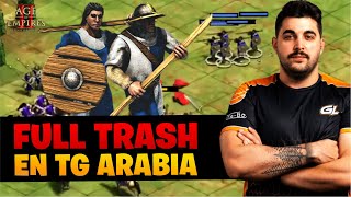 Jugando full trash de lateral en Arabia!