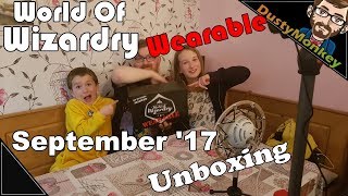 WORLD OF WIZARDRY WEARABLE by GEEKGEAR Unboxing | September 2017