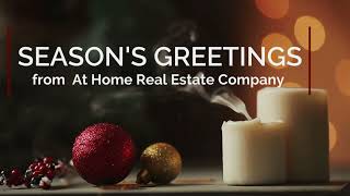 Wishing you a  Merry Christmas and Happy New Year from At Home Real Estate Company!