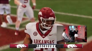 College Football 25: Arkansas vs. Texas A&M