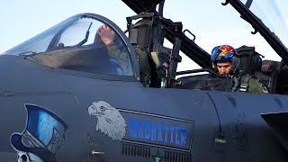 MADHATTER RETURNS! F-15E Strike Eagle, 492nd Fighter Squadron Flight Line Operations, RAF Lakenheath