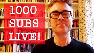 1000 subs live Q&A