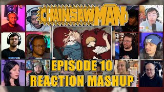 CHAINSAW MAN EPISODE 10 REACTION MASHUP