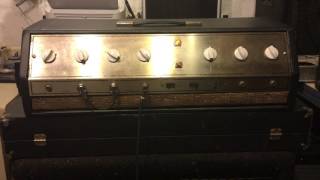 Airline gvc-9058a Valco Montgomery Ward Tube Amp Head Serviced & Ready