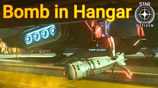 3.24 PTU  Shooting at bombs in personal hangar