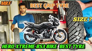 Hero Xtreme bike tyre/Hero Xtreme bike tyre size BS3/BS 3 Hero Xtreme best tyre/MRF tyre