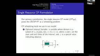 CPAIOR 2022: Packing by Scheduling: Using Constraint Programming to Solve Complex 2D Cutting Stock