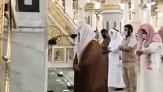 Isha Salah led by Sheikh Abdul Rahman Al Sudais in Masjid Al Nabawi