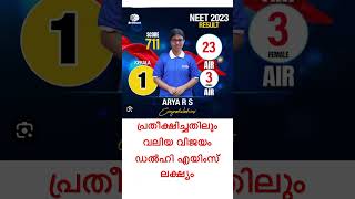 Arya RS | NEET Topper