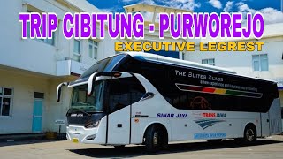 JALAN MENUJU PURWOREJO VIA TOL ‼️ EXECUTIVE LEGREST PO SINAR JAYA | Trip 50 VX