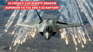 Is China's Stealthy J-20 Fighter Jet a match to the US F-35 and F-22 Military News Video