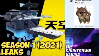 SEASON 1 (2021 ) LEAKS COD MOBILE || GHOST DEATH, CYBERPUNK THEME IN CODM CHINA