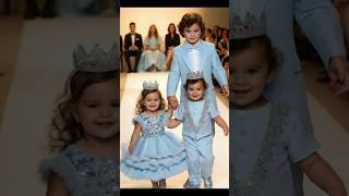 "Babies Strut the Runway with Confidence in Adorable Fashion Show Debut!"#cute#satisfying#shorts