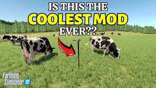 Is this the COOLEST MOD in Farming Simulator 22 | PS5 | FS22