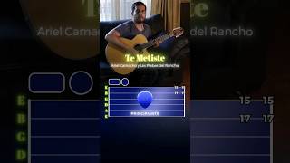 Te Metiste Ariel Camacho Tutorial Requinto Tabs #regionalmexicano