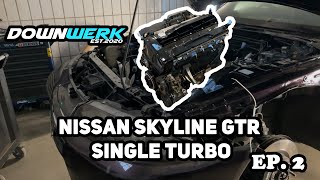 Fixing the Skyline | Ep. 2 | Nissan Skyline R33 GTR V-Spec Single Turbo RB26